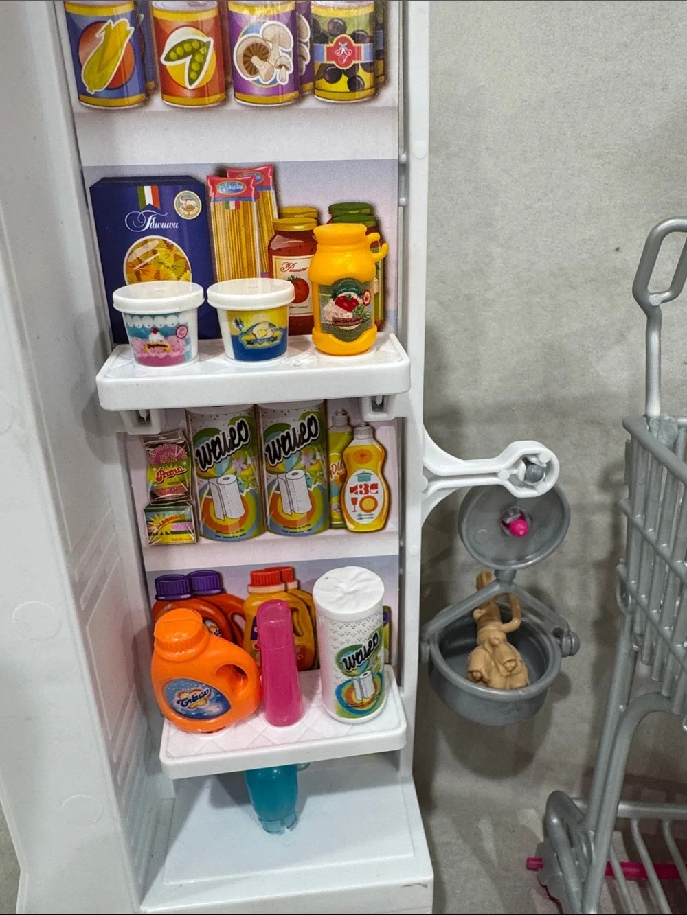 Barbie checkout play
